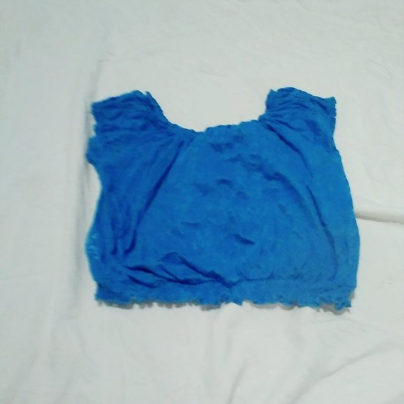 Derek Heart small Blue Lace Halter - Picture 2 of 2